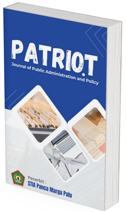 PATRIOT: Journal of Public Administration and Policy