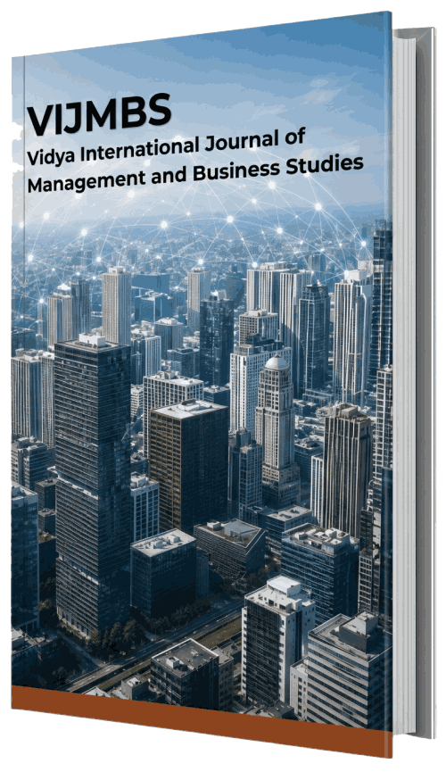 Vidya International Journal of Management and Business Studies