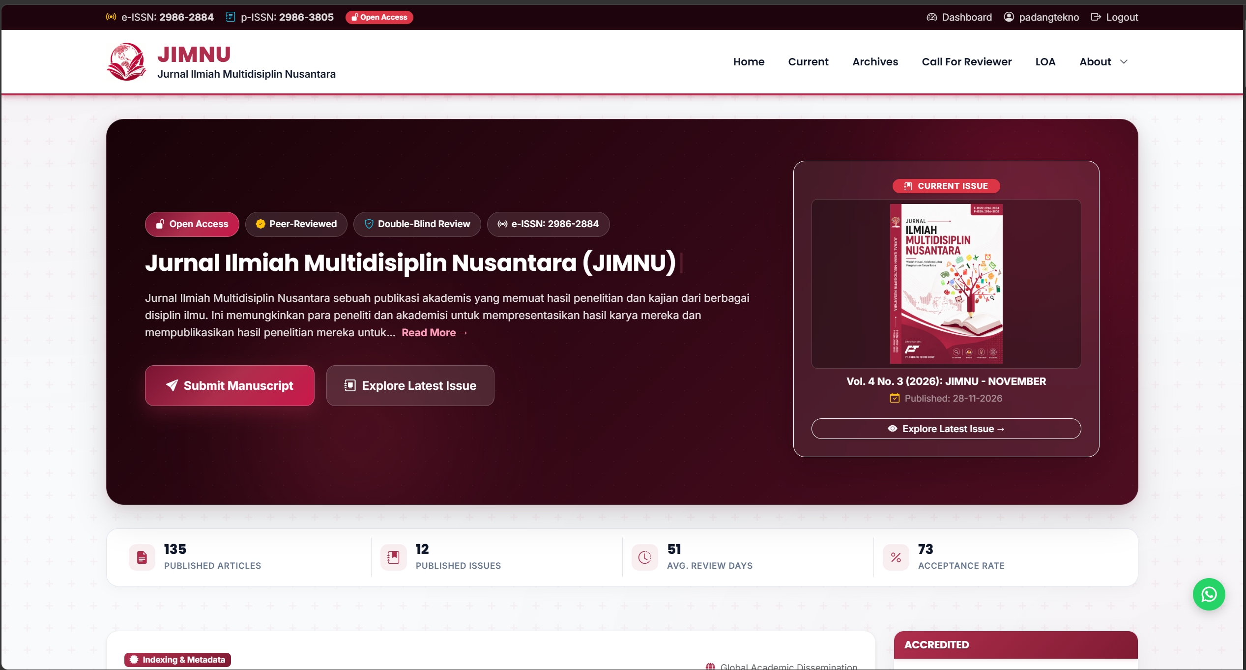 Maroon Theme OJS 3.5